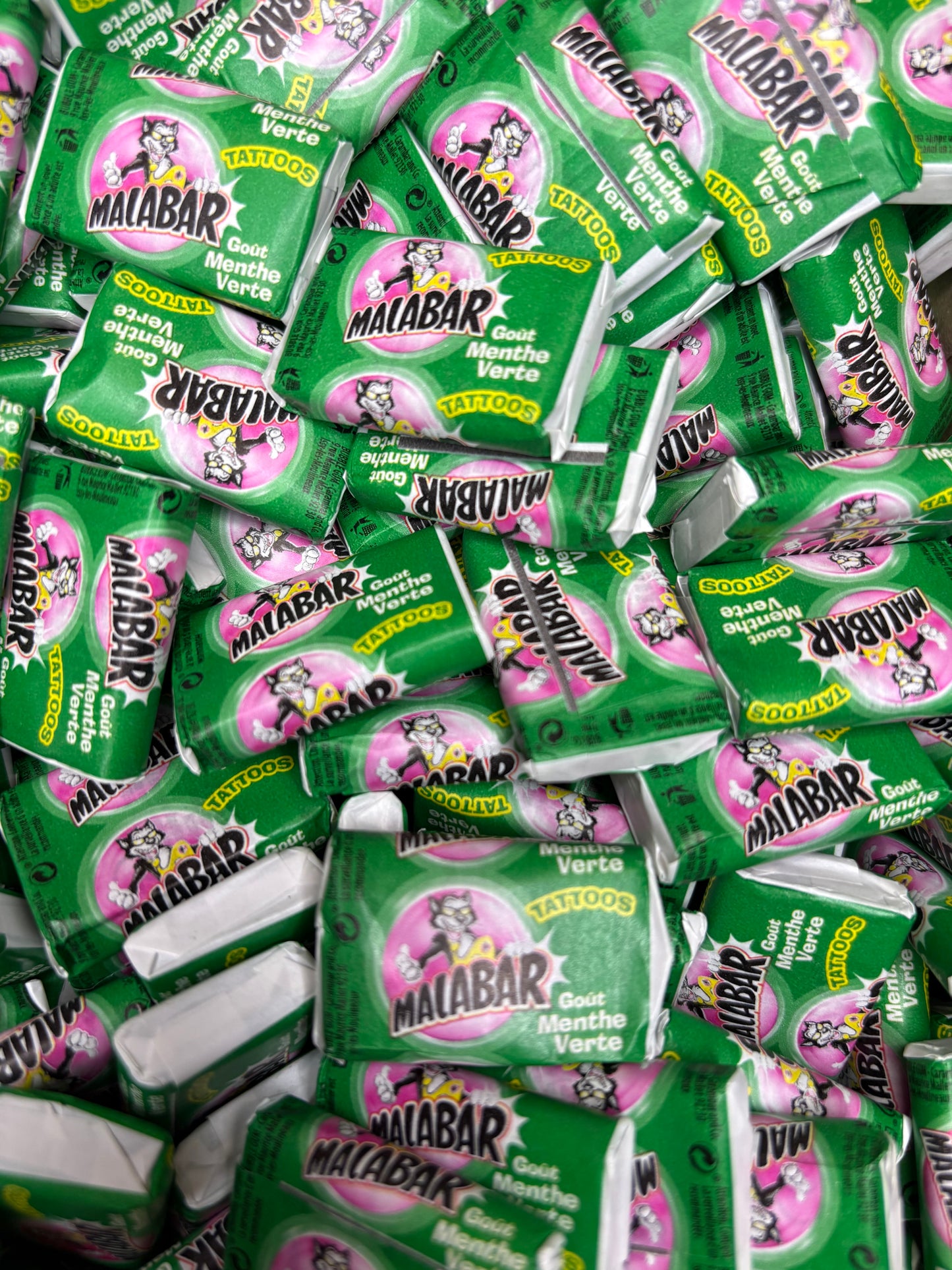 Chewing Gum Malabar Menthe - A l'unité