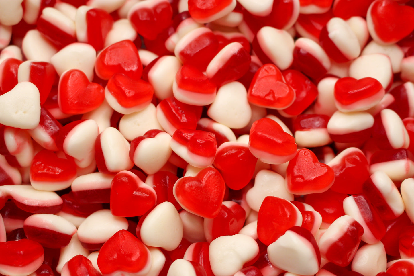 Coeurs Rouges Lisses Dulceplus - 100g